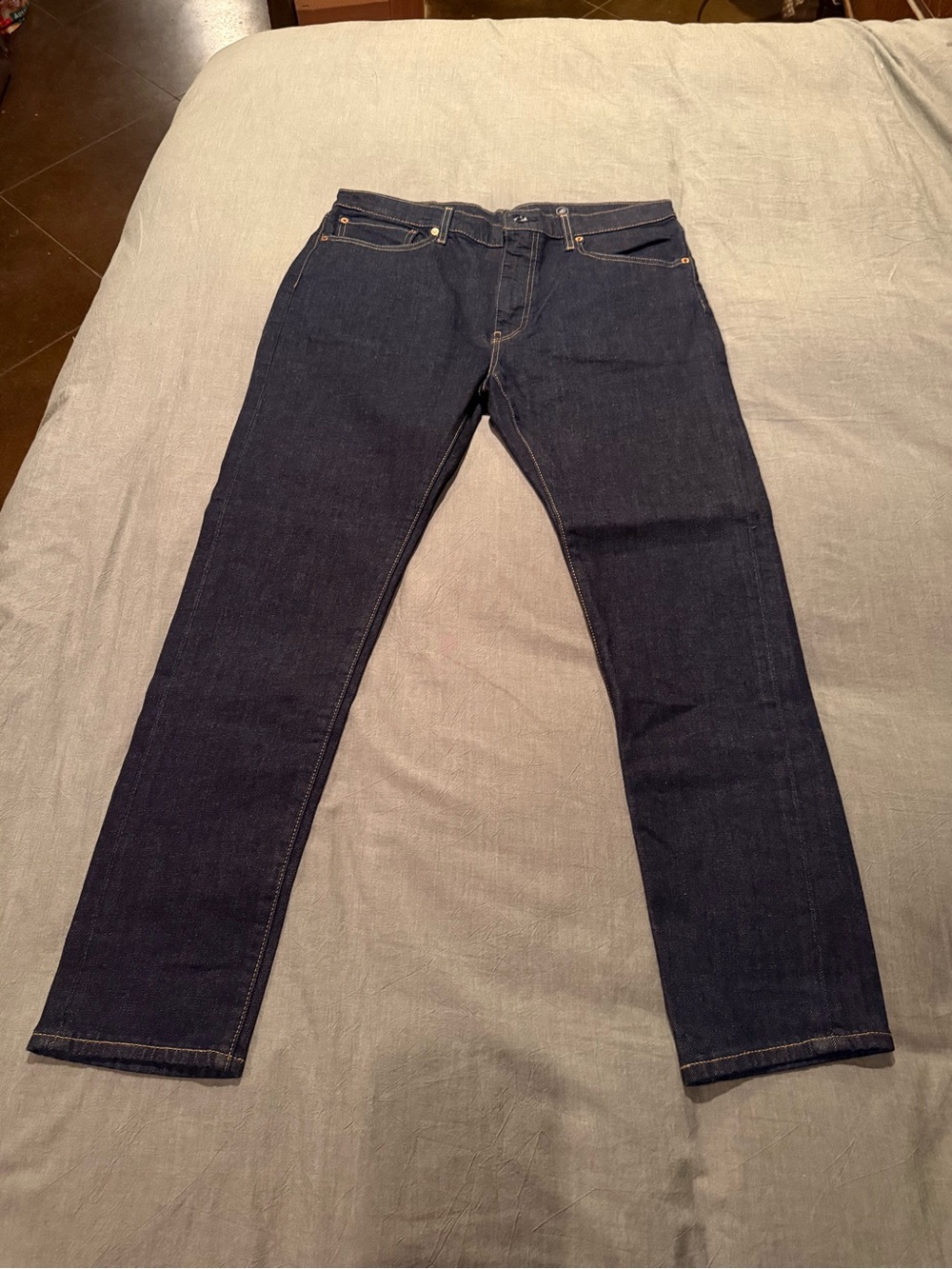 Levi's Indigo Slim Straight Jeans